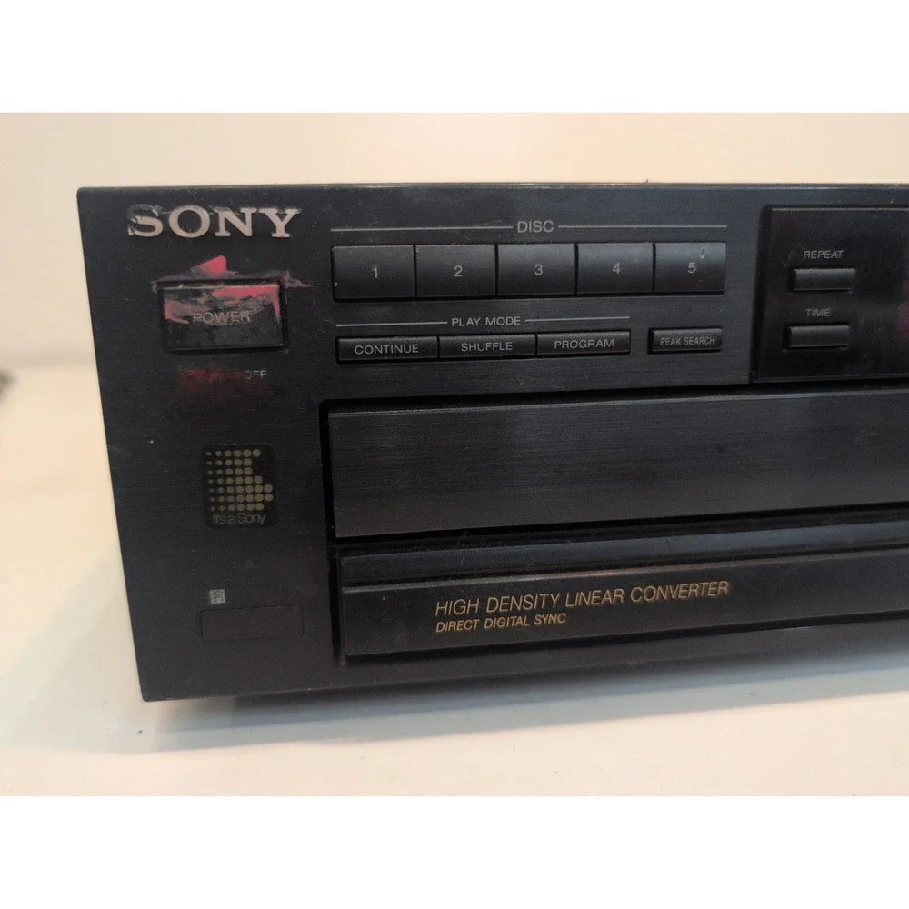 Sony CDP-C315 CD Changer 5 Compact Disc disk Player